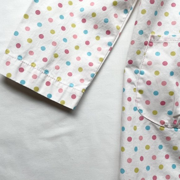 Garnet Hill Polka Dot Ruffle Jacket Youth Girls Size 7 - Picture 7 of 9